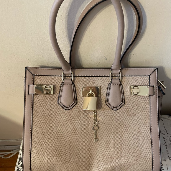 Tote purse, tan/beige colour - Picture 3 of 3